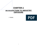 Chapter-1: Introduction To Industry Exposure