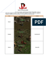 DarkEden - Items Promotion Guide PDF