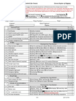 Checklist For Port State Control (For Owner)