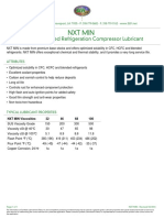 NXT Min: Mineral-Oil-Based Refrigeration Compressor Lubricant