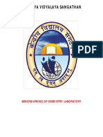 Kendriya Vidyalaya Sangathan Benchmarking of Chemistry Laboratory PDF