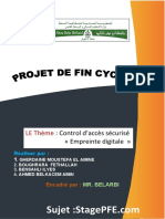 Projet de Fin Cycle