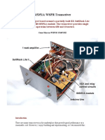 Si5351A WSPR XCVR