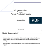 Cogeneration: Forest Products Industry