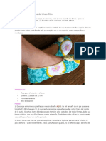 Como Hacer Zapatillas de Tela o Filtro