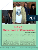 Songwriter's Monthly Jan. '11, #132 - Cake