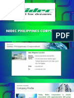 Nidec Philippines Corporation Company Profile