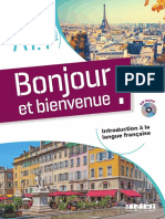 Extrait - Bonjour Et Bienvenue en Français PDF