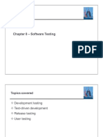 Chapter 8 - Software Testing