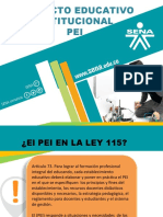 Proyecto Educativo Institucional SENA