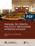 Manual de Ciencias Políticas y Relaciones Internacionales