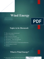 Wind Energy Presentation 1 - SAMPLE 