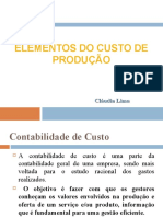 1.elementos Do Custo de Produção