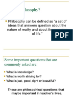 Philosophy of Education (Autosaved)