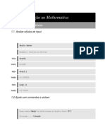 Breve Introdução Ao Mathematica: 1. Informações Genéricas