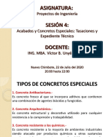 Sesión 4 (Proyectos de Ingenieria) 22.07.2020