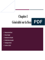 Chapitre I - Généralité Sur La Fiscalité