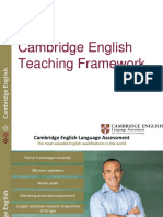 Cambridge English Teaching Framework