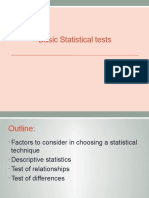 Basic Stat Tests