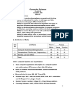 Computer Science: Basic Computer Organisation: Description of A Computer System