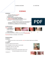 2 - Dermatologie - Eczémas