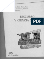 Raiter y Otrxs. Discurso y Ciencia Social 1999 PDF