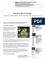 Stadium Bowl Design