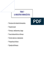 Industria Farmacéutica 2015 (I)