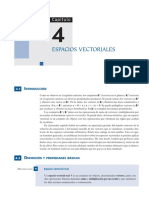 Espacios Vectoriales