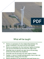 Wind Turbine Aerodynamics