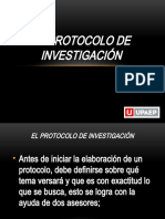 4.-El Protocolo de Investigación