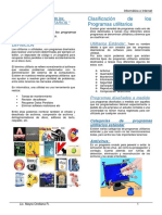 Clasificación de Los Programas Utilitarios