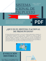 Sistema Nacional de Presupuesto