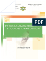 Programme Educatif CM1 PDF