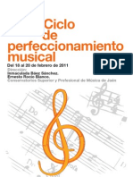 Cursos de Perfeccionamiento Musical 2011, Gerardo Núñez