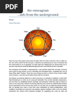 The Enneagram ... Info From The Underground