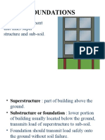 Foundations: Foundation-Element That Links Super Structure and Sub-Soil