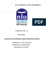 Labour Law-II (Synopsis)