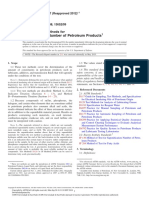 Saponification Number of Petroleum Products: Standard Test Methods For