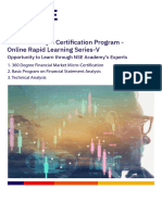 NAL Online Training Program Online Rapid Learning Series-V