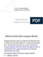 S 11,12 - Risk and Return - Portfolio Theory, CAPM