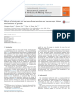 Effects of Strain Rate On Fracture Characteristics and Mesoscopic Failure Mechanisms of Granite