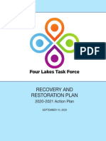 Four Lakes Task Force Recovery Restoration Plan 9.10.2020