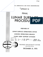 Apollo 14 Final Lunar Surface Procedures