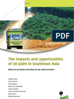 The Impacts and Opportunities of Palm Oil in Southeast Asia