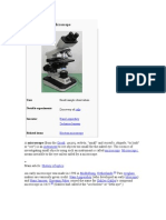 Microscope: Greek Instrument Microscopy Microscopic