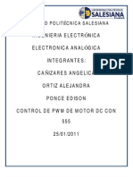 Practica de Control PWM de Motor DC