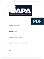 Tarea 4-5 de Tecnicas de Entrevista Psicologicas (Luisa) .