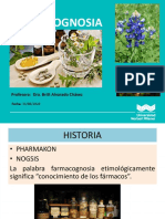 Farmacognosia Primera Clase 2020-II