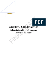 Draft Capas Zoning Ordinance